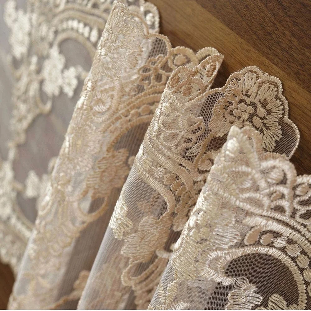 Lace Table Runner Macrame Flower Vintage Shabby Chic Wedding Holiday 10 x 70 In - Picture 3 of 10